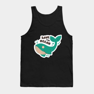 Save the ocean Tank Top